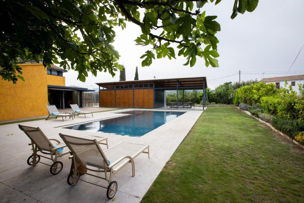 Masia Cal Sisplau, Con Piscina Y Rodeada De Vinedos A 10 Minutos De Vilafranca Del Penedes, Barcelona ,Cataluna San Martín Sarroca Eksteriør billede