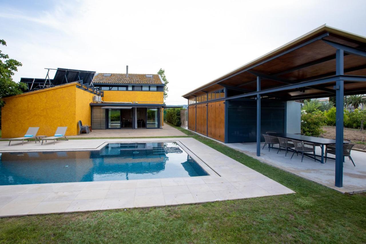 Masia Cal Sisplau, Con Piscina Y Rodeada De Vinedos A 10 Minutos De Vilafranca Del Penedes, Barcelona ,Cataluna San Martín Sarroca Eksteriør billede
