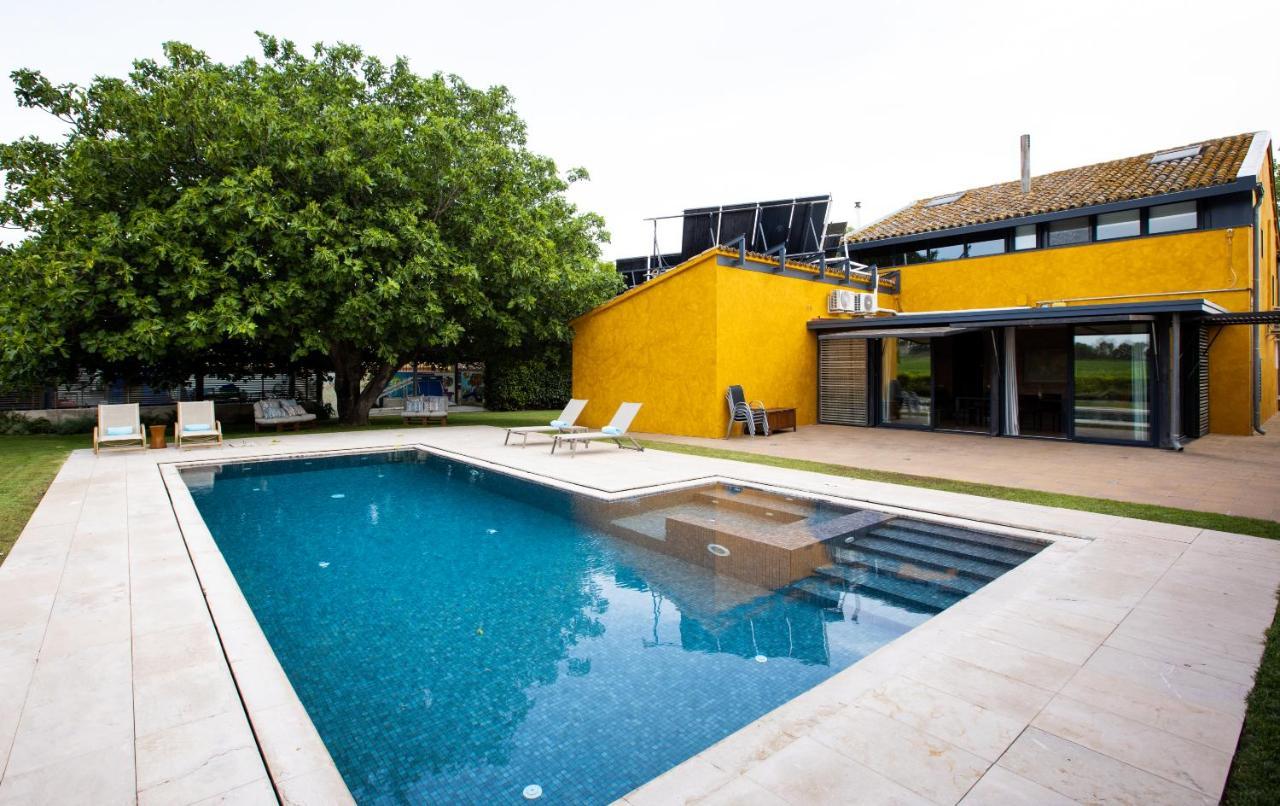 Masia Cal Sisplau, Con Piscina Y Rodeada De Vinedos A 10 Minutos De Vilafranca Del Penedes, Barcelona ,Cataluna San Martín Sarroca Eksteriør billede